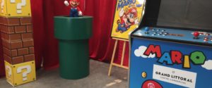 location de décoration super mario