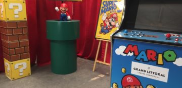 location de décoration super mario