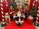 stand photo de noel